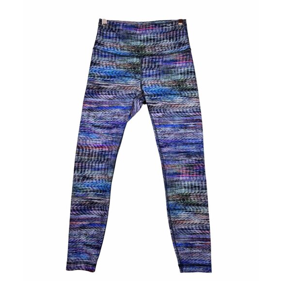 Lululemon Wunder Under Train Leggings Sz 8 Digital Oasis High Rise Everlux Pants - Picture 2 of 10